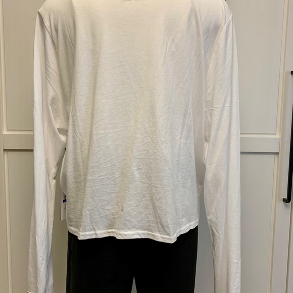 Calvin Klein Long Sleeve white top Size XL - Picture 6 of 6